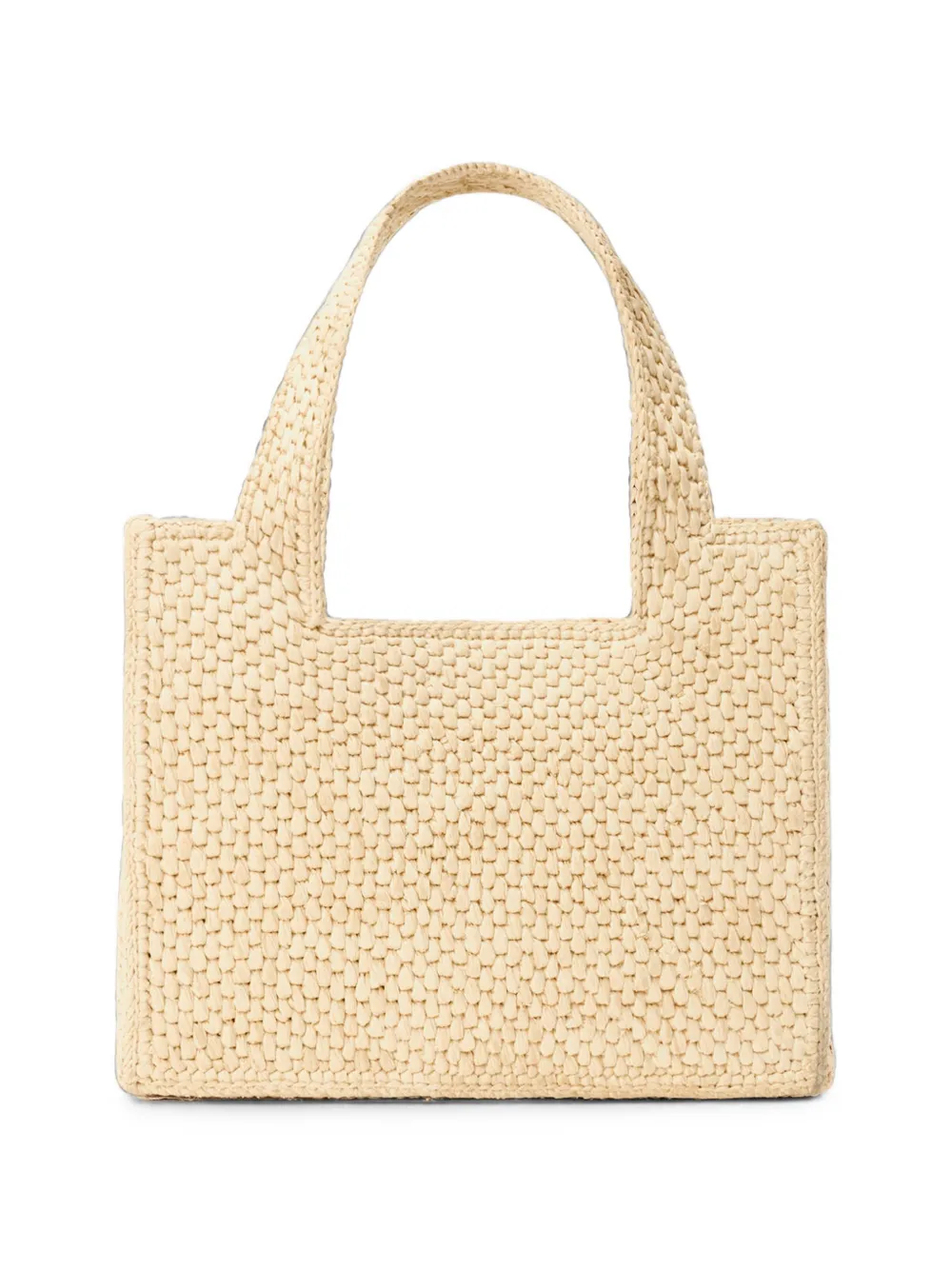 LOEWE Font shopper met geborduurde garnaal Beige