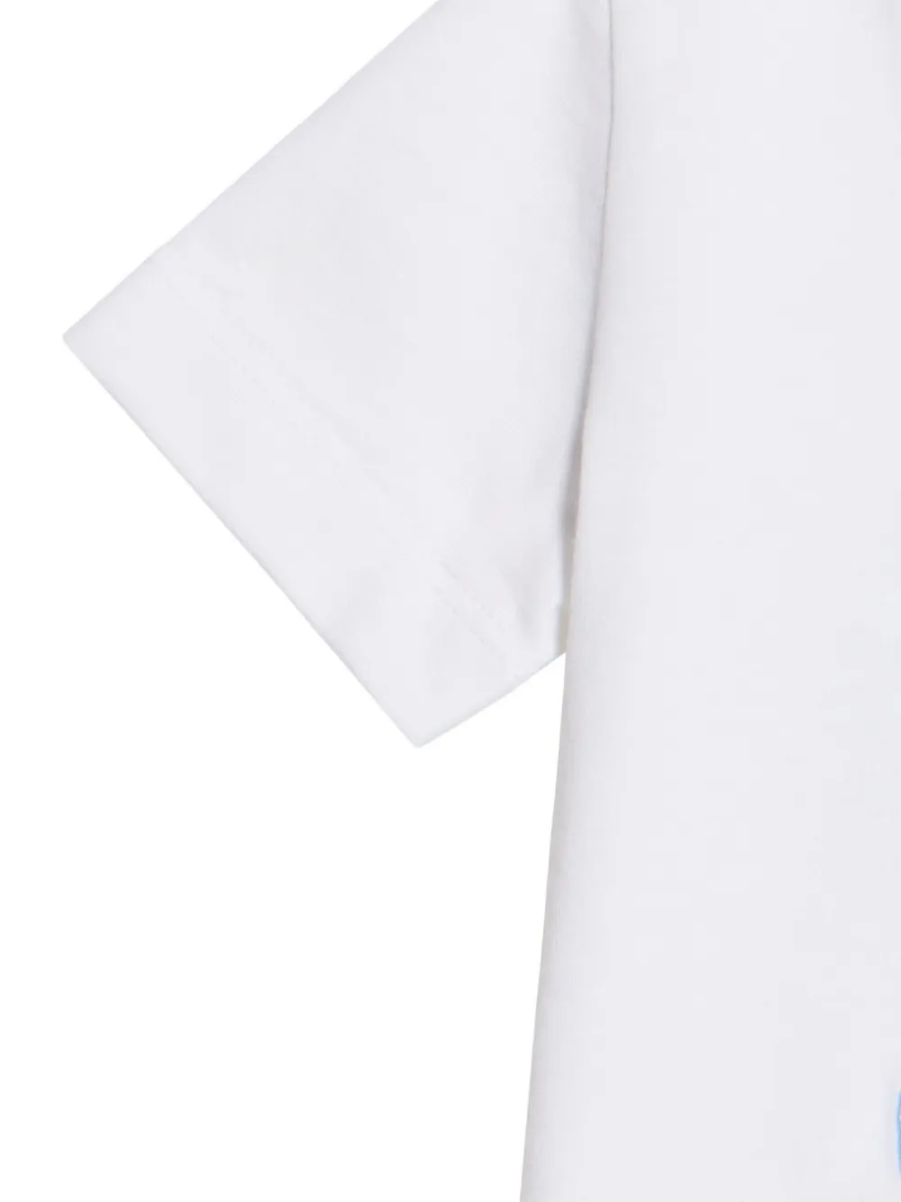 Roberto Cavalli Junior T-shirt met logo Wit
