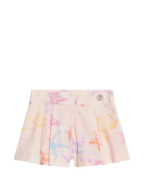 Roberto Cavalli Junior pantalones cortos con estrellas de mar estampadas