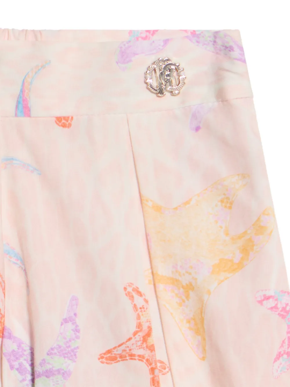 Roberto Cavalli Junior Shorts met print Roze