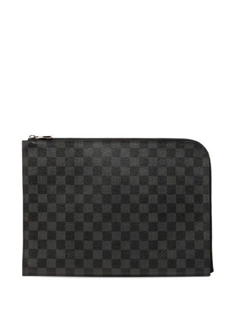 Louis Vuitton Pre-Owned 2016 Damier Graphite Pochette Jour GM clutch bag