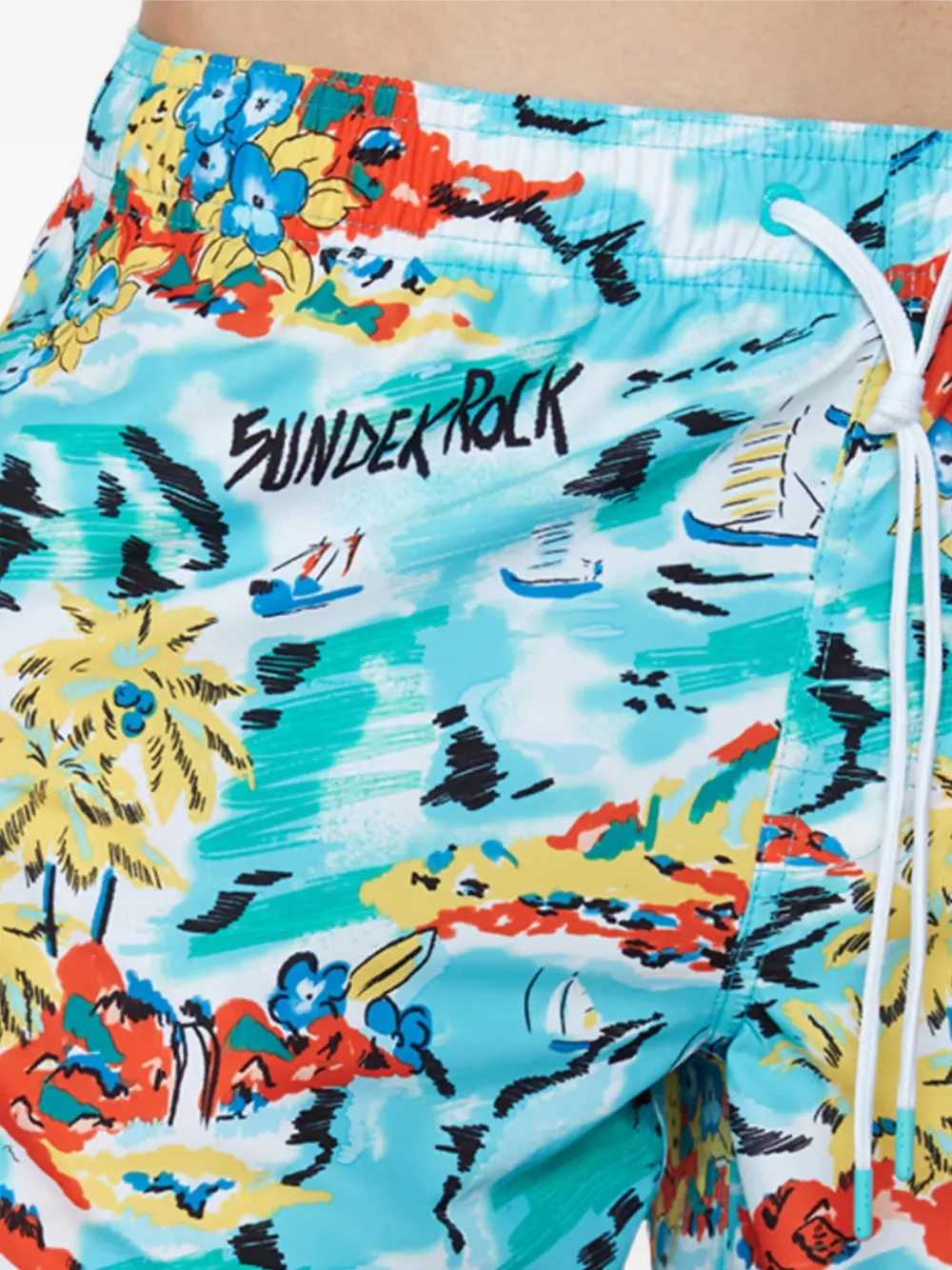 Sundek Sea zwembroek Blauw