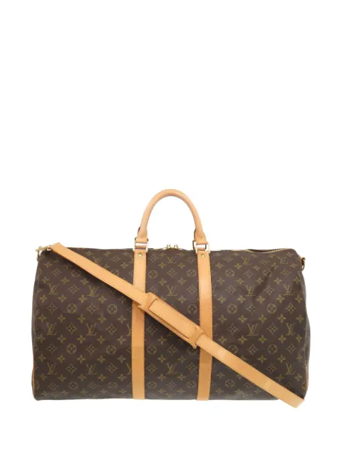 Louis Vuitton Pre-Owned 2000 Monogram Keepall Bandouliere 55 travel bag