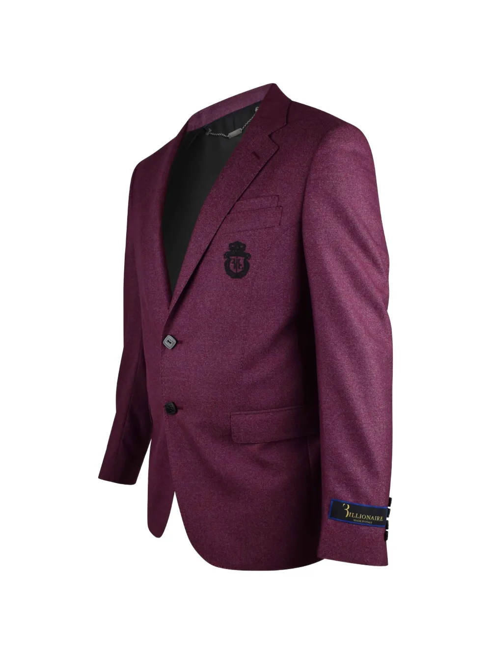 Billionaire logo-embroidered blazer - Rosa