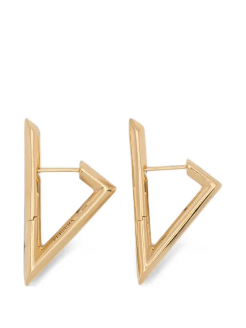 FERSERA Sculptura triangle earrings