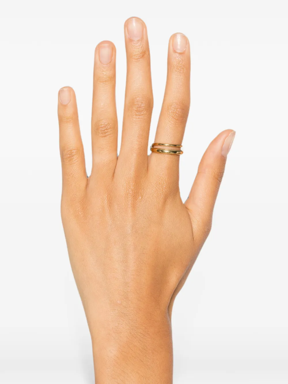  Fersera Anillo Double Stacking - Dorado 
