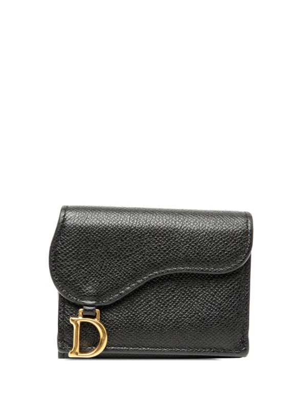 T*様 Christian Dior 三つ折り財布 ブラック | ヤマダウェブコム