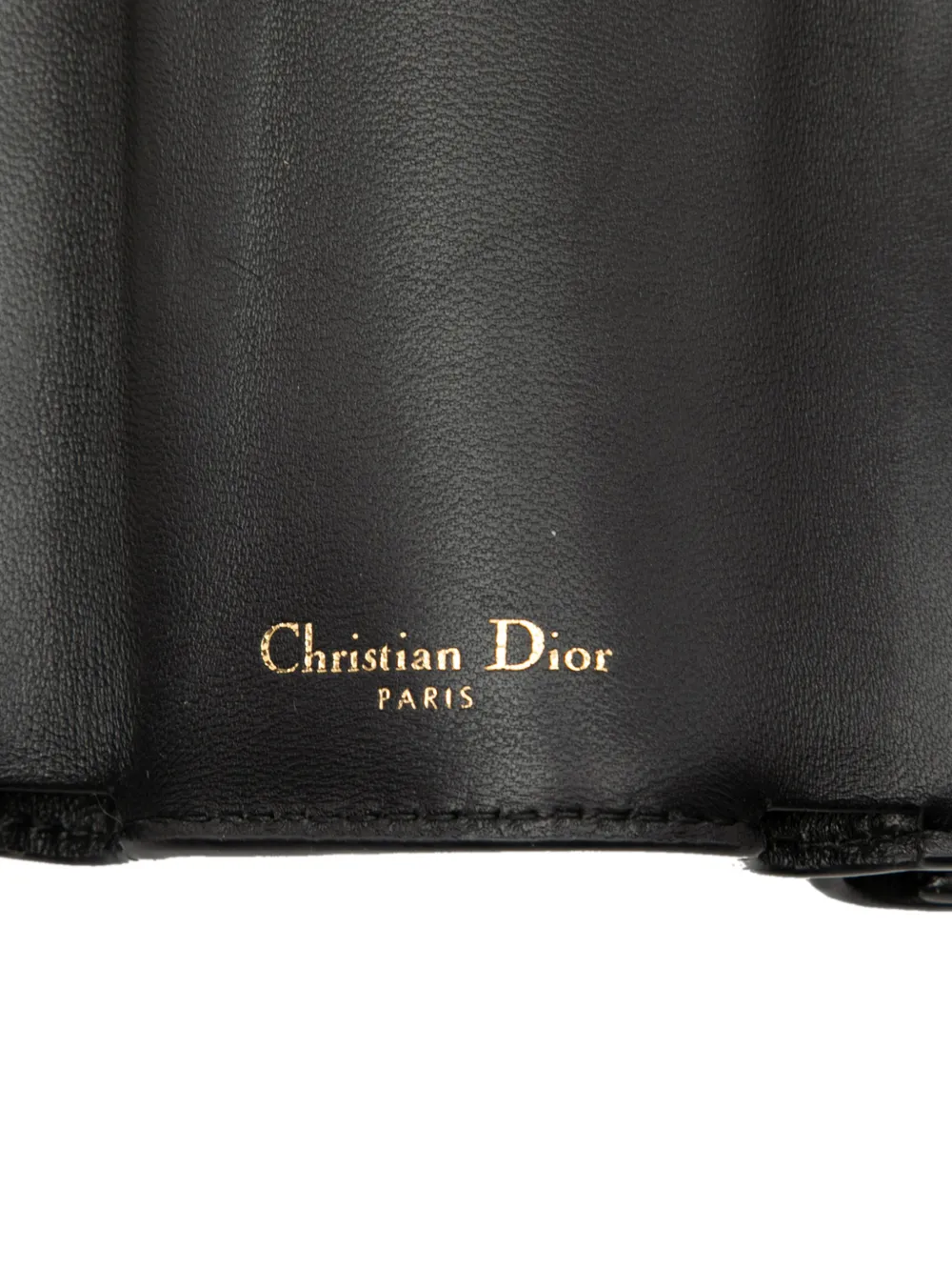Christian Dior Pre-Owned 2020-2026 三つ折り財布 | ブラック