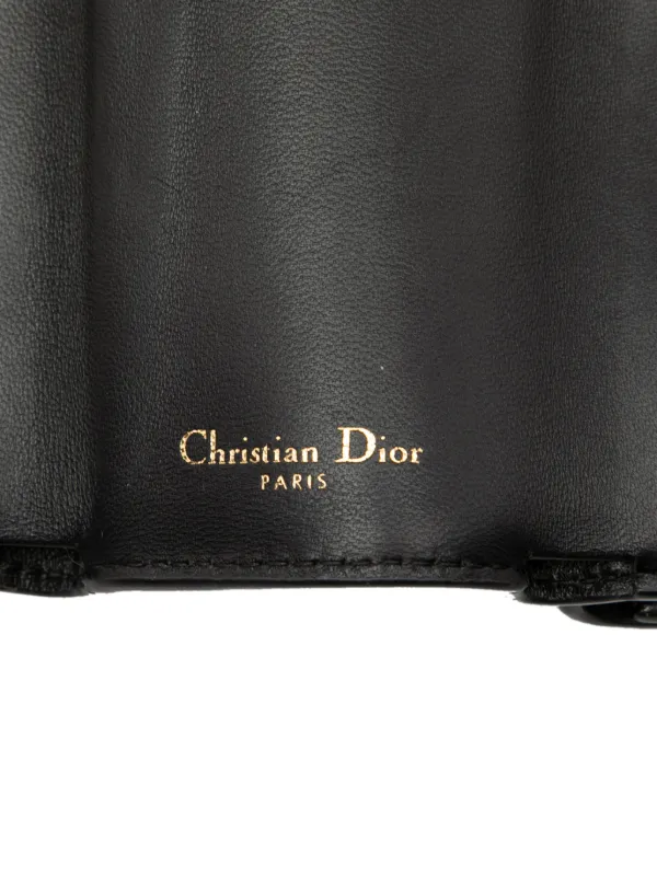 Christian Dior Pre-Owned 2020-2026 三つ折り財布 | ブラック