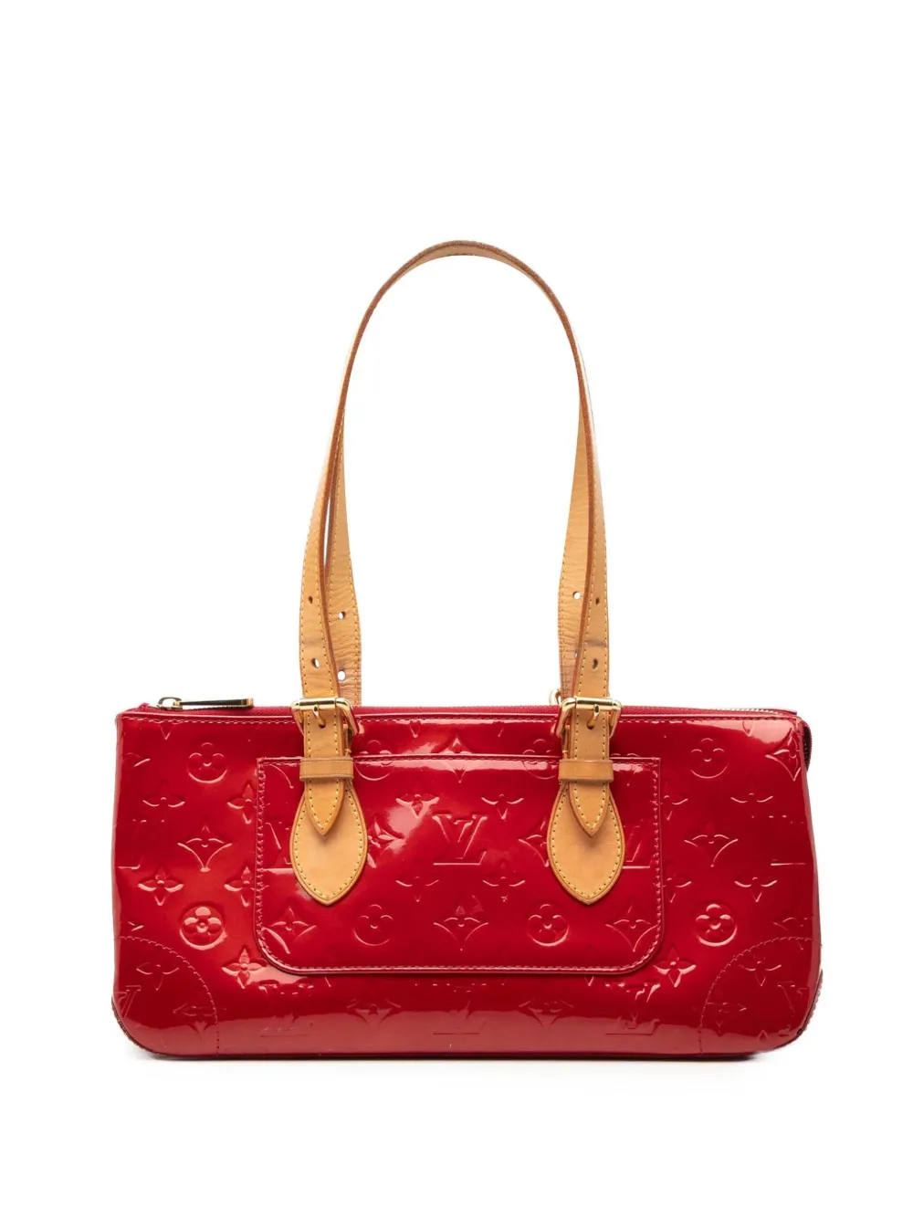 Louis Vuitton Pre-Owned 2007 Monogram Vernis Rosewood Avenue shoulder bag - Rot
