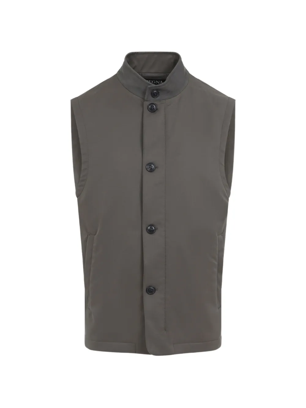 Zegna button-fastening gilet - Grey