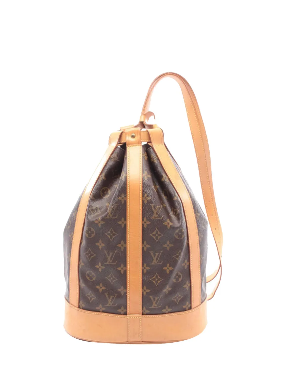 Louis Vuitton Pre-Owned 1997 Monogram Randonnee PM bucket bag - Marrone