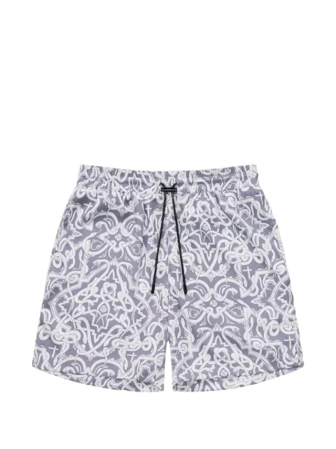 RTA Clyde graphic-print shorts