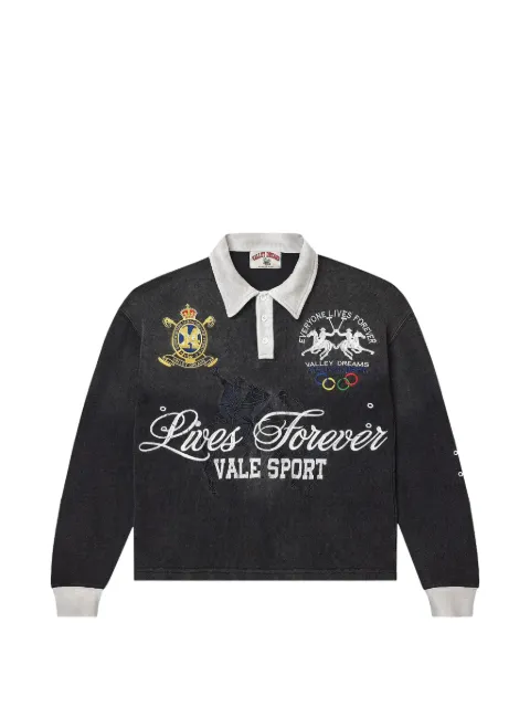 Vale Rock Rugby long-sleeve polo shirt