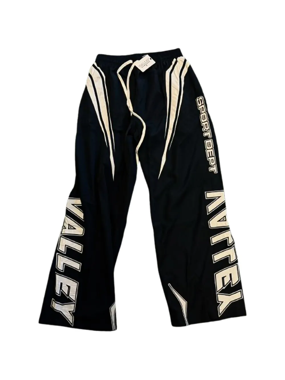 Vale Valley logo-print track pants - Blu