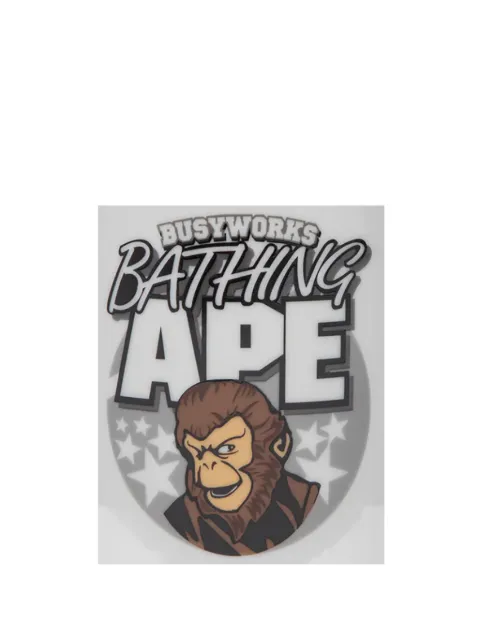 A BATHING APE® Busyworks logo-print mug