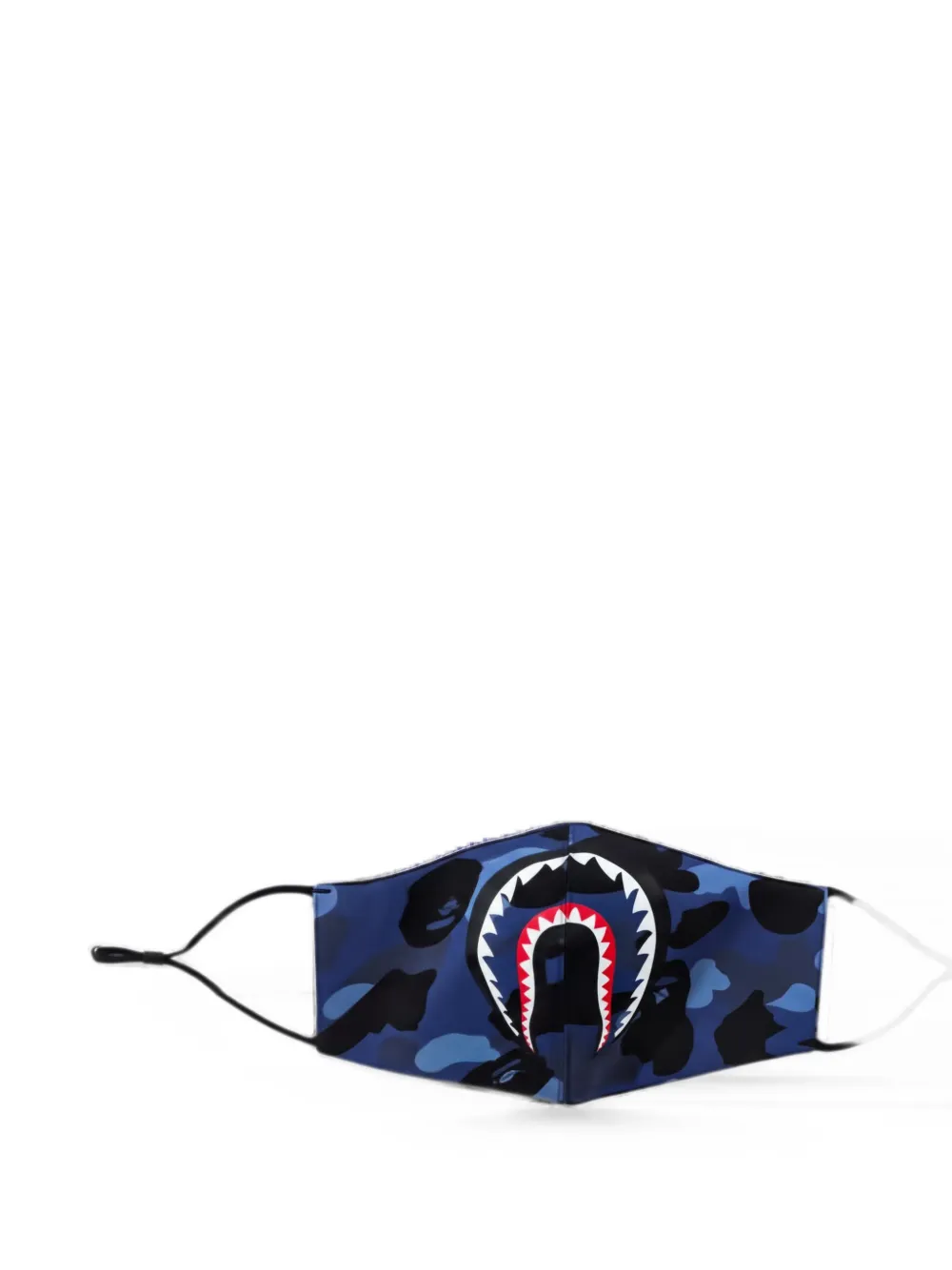 A BATHING APE® Color Camo Shark face mask - Blau
