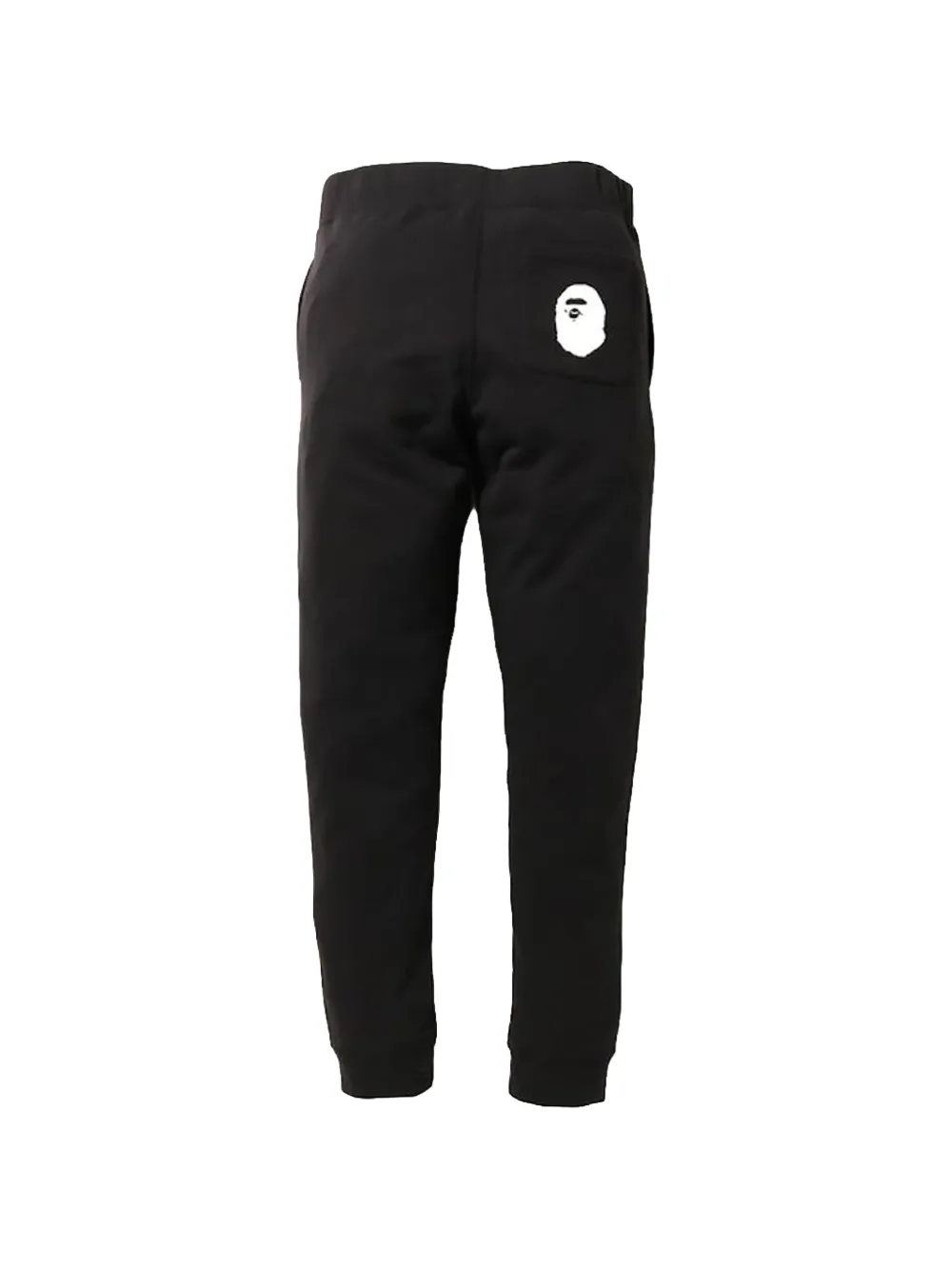A BATHING APE Trainingsbroek met logoprint Zwart