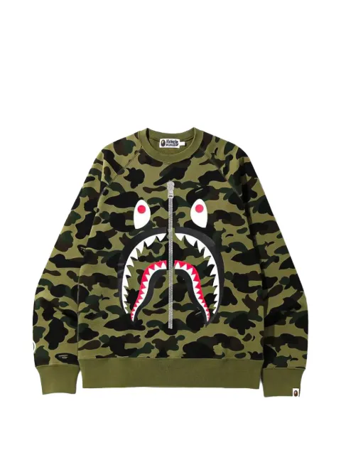 A BATHING APE® 1St Camo Shark sweatshirt