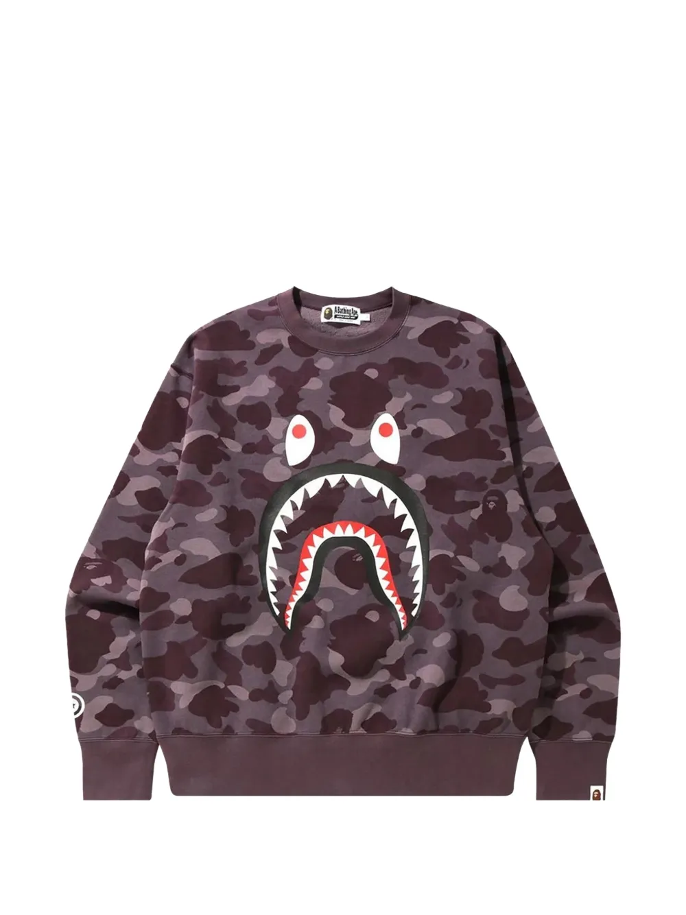 A BATHING APE® Color Camo Shark sweatshirt - Rosso
