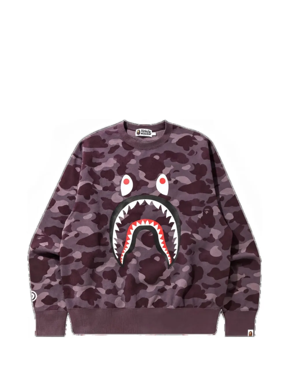 A BATHING APE® Color Camo Shark sweatshirt - Rosso