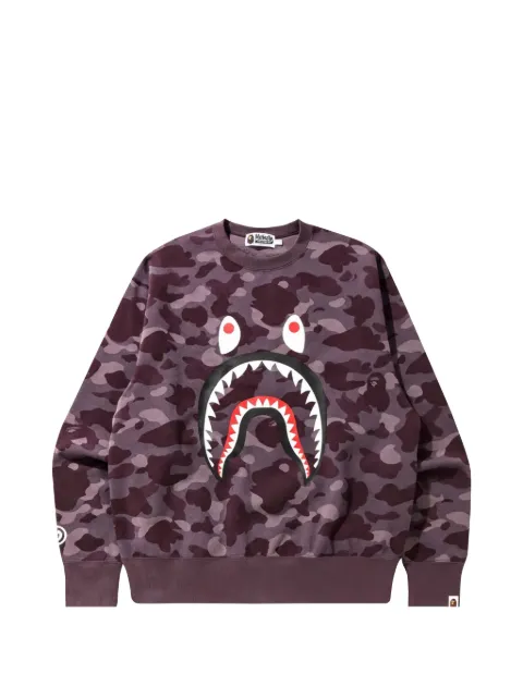 A BATHING APE® sweat Color Camo Shark