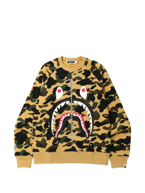 A BATHING APE® Shark 1St Camo sweatshirt