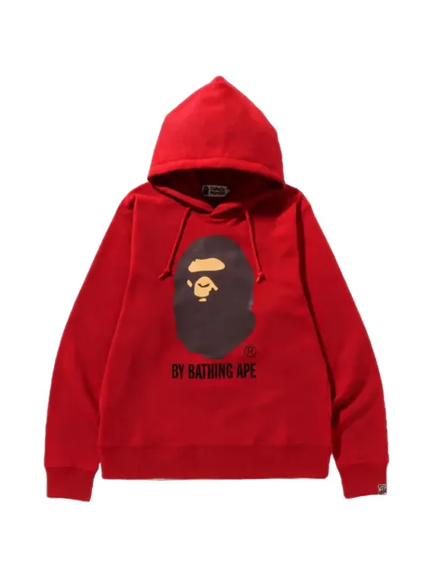 A BATHING APE® logo-print hoodie