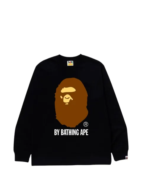 A BATHING APE® T-shirt Ape Head a maniche lunghe