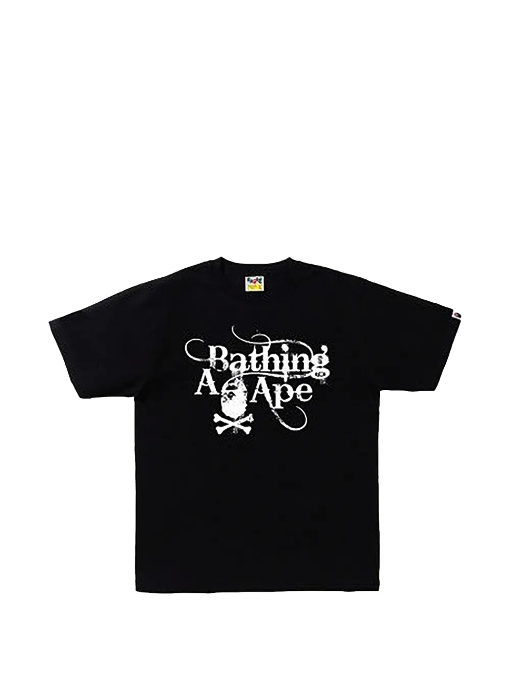 A BATHING APE® Ape Crossbone Stencil T-shirt - Nero