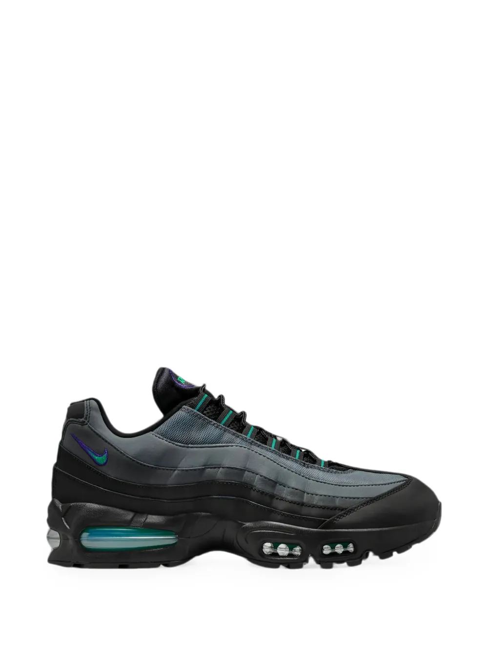 Nike Air Max 95 Og Lace-up Sneakers In Black