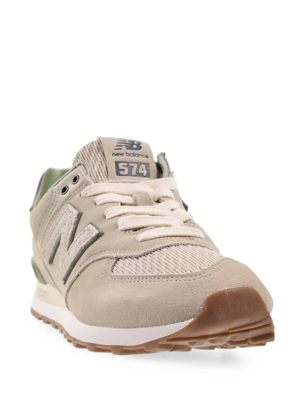 New Balance 574 lace-up sneakers Beige