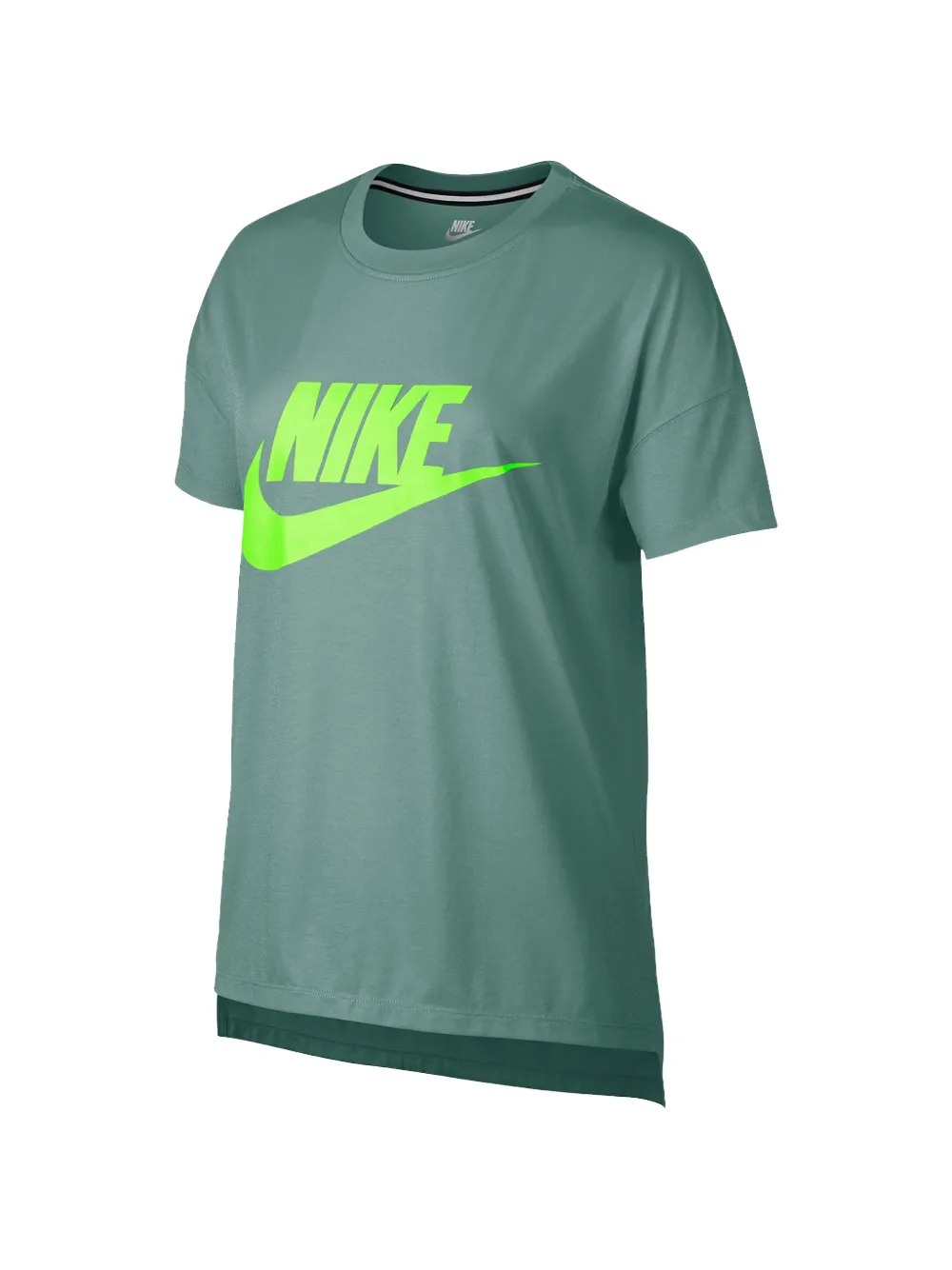 Nike Signal T-Shirt mit Logo-Print - Grün