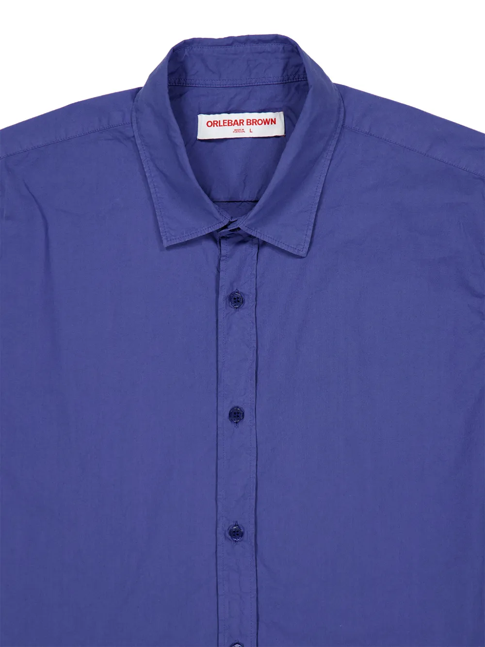 Orlebar Brown Giles overhemd Blauw