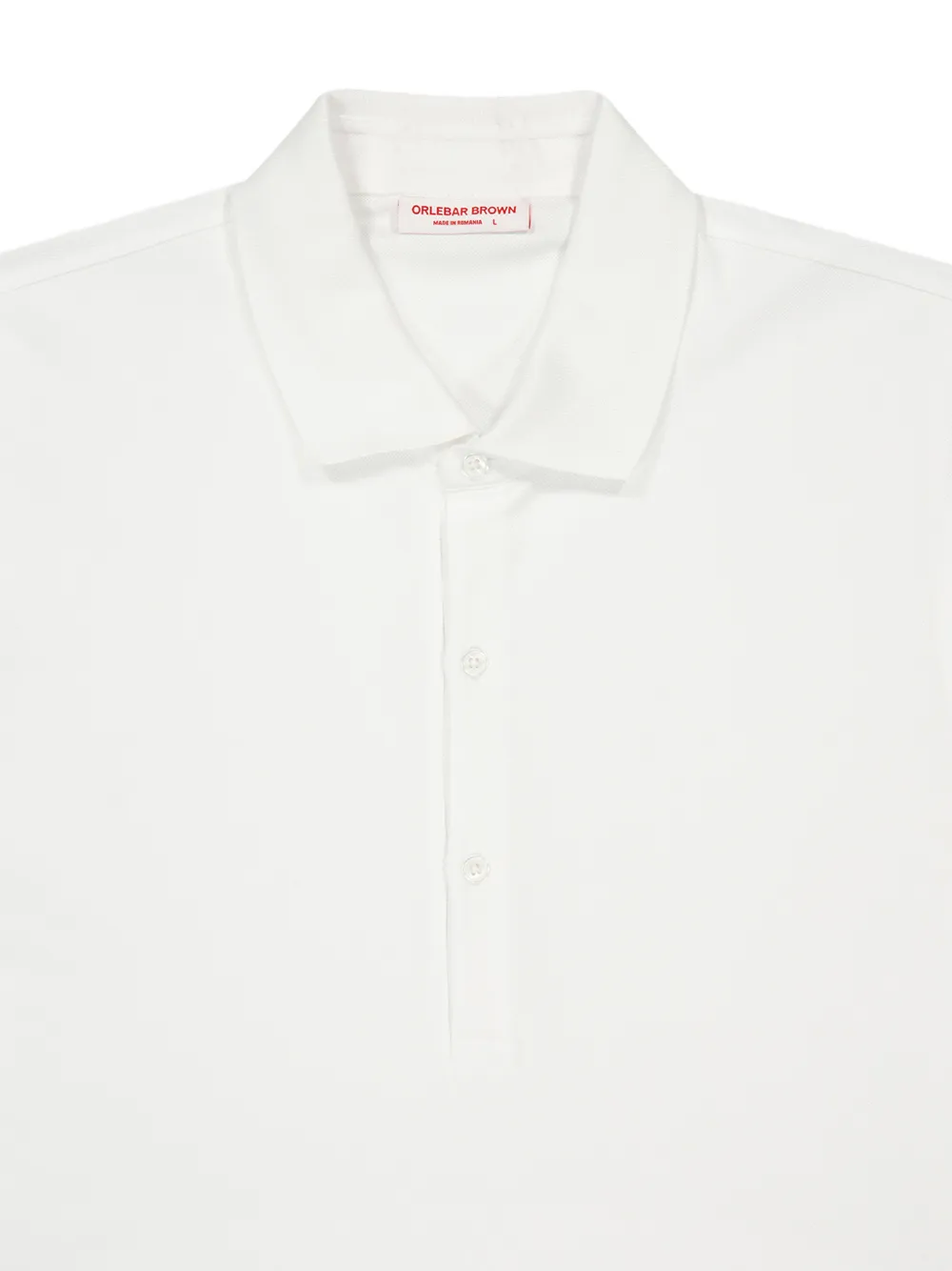 Orlebar Brown Bruno poloshirt Wit