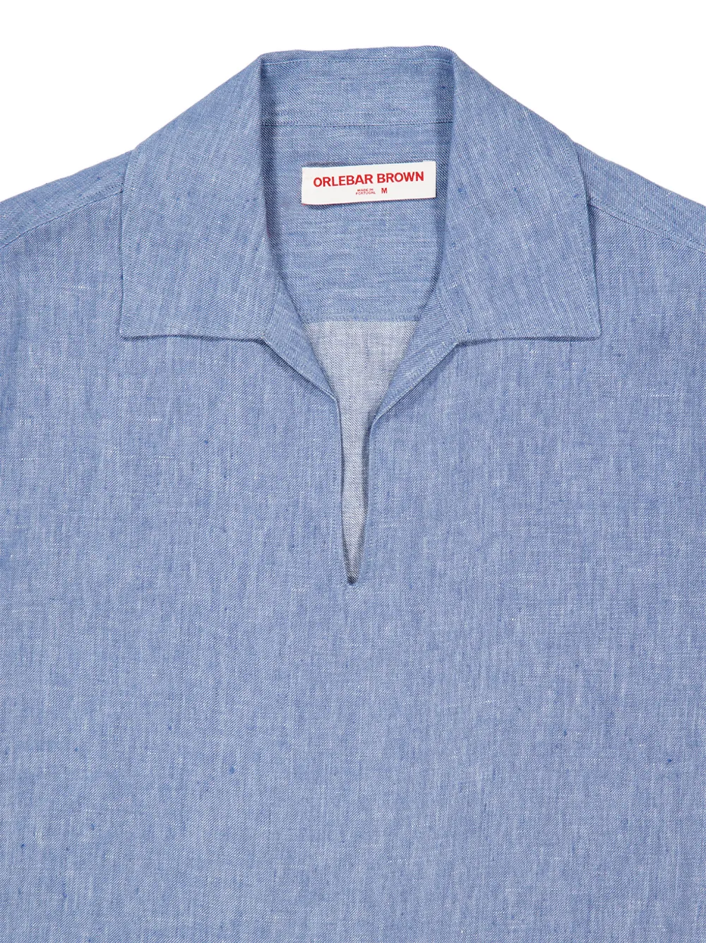 Orlebar Brown Vincent overhemd Blauw