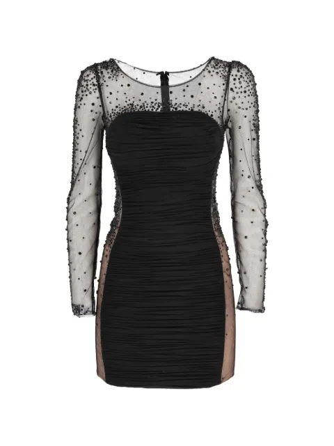 Vintage robe froncée à perles