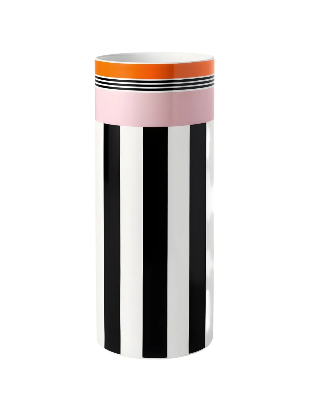 Villeroy & Boch Memphis striped vase - Schwarz