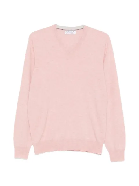Brunello Cucinelli V-neck cashmere sweater