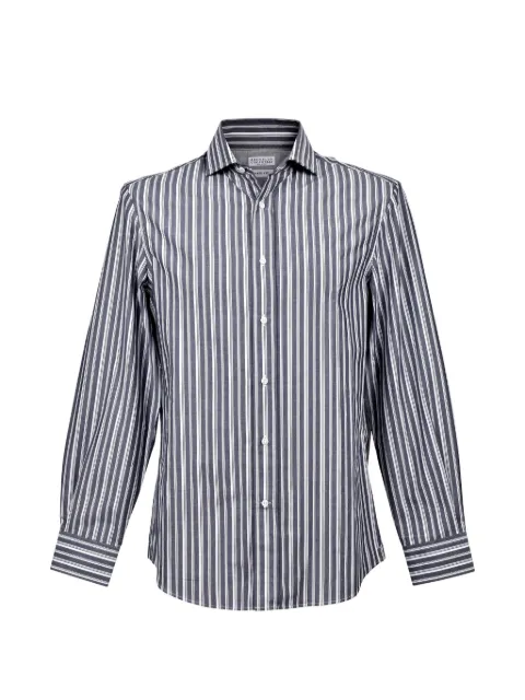 Brunello Cucinelli striped tailored shirt