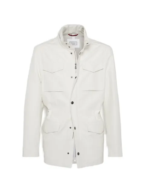 Brunello Cucinelli four-pockets field jacket