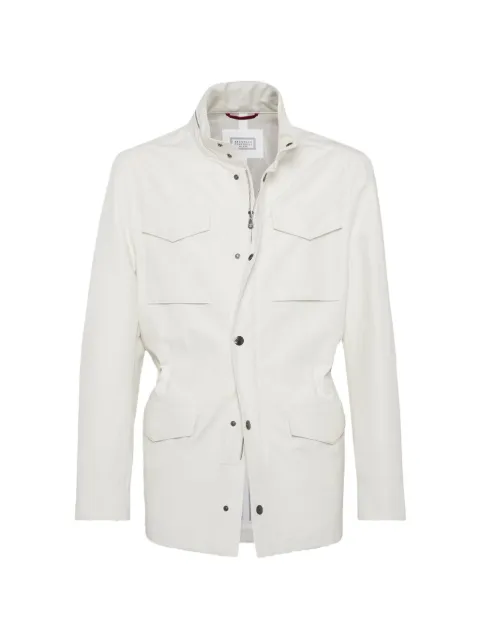 Brunello Cucinelli four-pockets field jacket