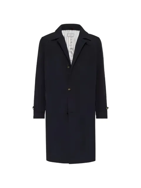 Brunello Cucinelli water-resistant trench coat