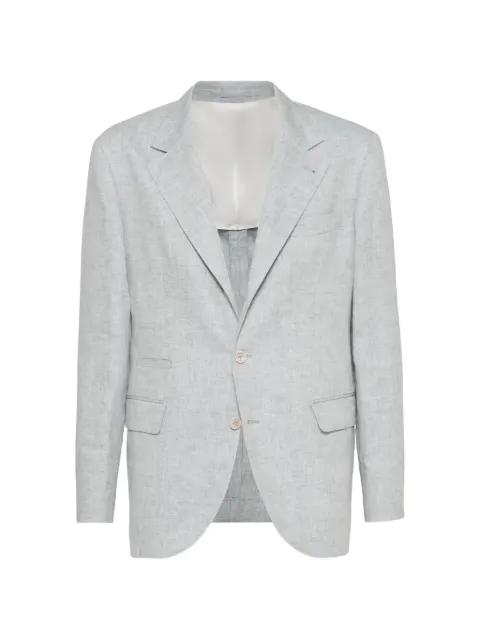 Brunello Cucinelli notched-lapels single-breasted blazer