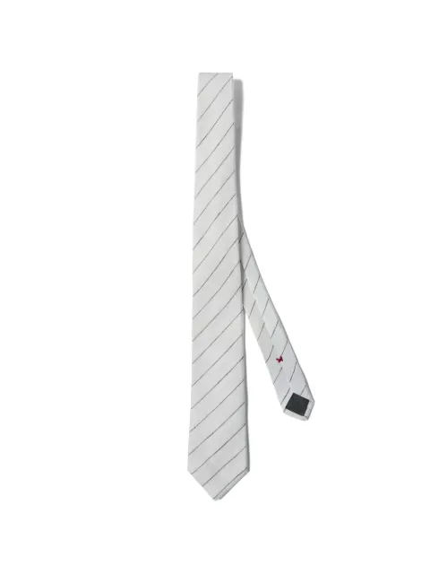 Brunello Cucinelli linen striped tie