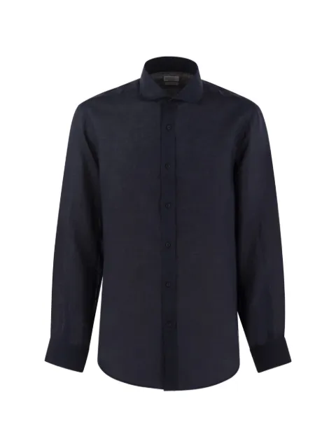Brunello Cucinelli button-down linen shirt