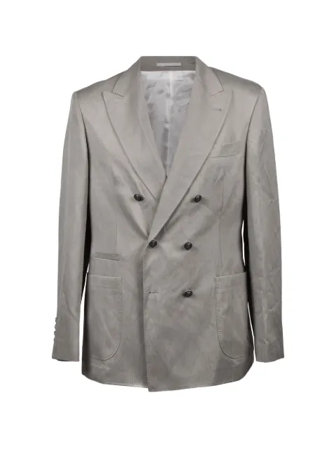 Brunello Cucinelli double-breasted suit