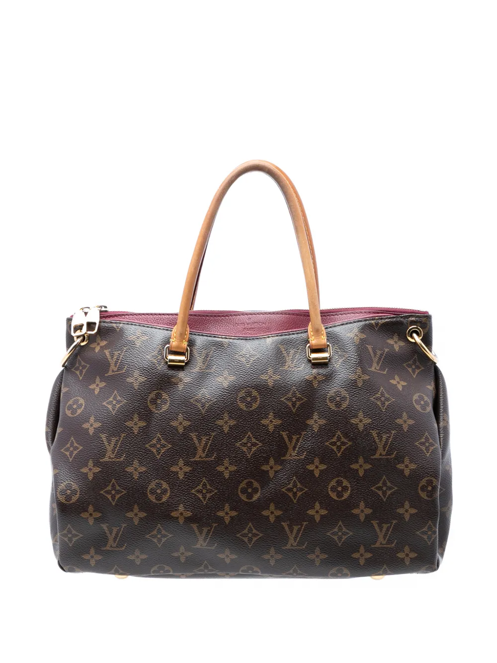 Louis Vuitton Pre-Owned 2015 Monogram Pallas MM satchel - Marrone