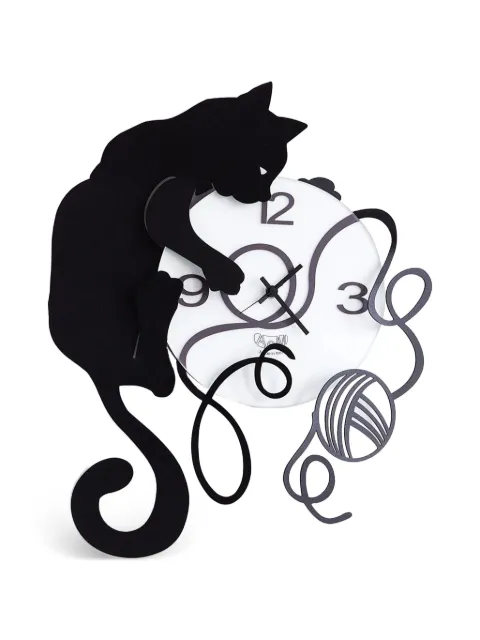 Arti & Mestieri cat-themed wall clock