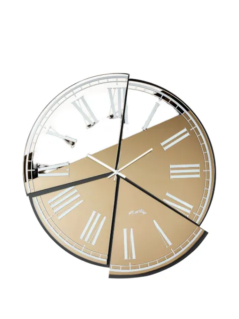 Arti & Mestieri Kintsugi Roman-numeral wall clock